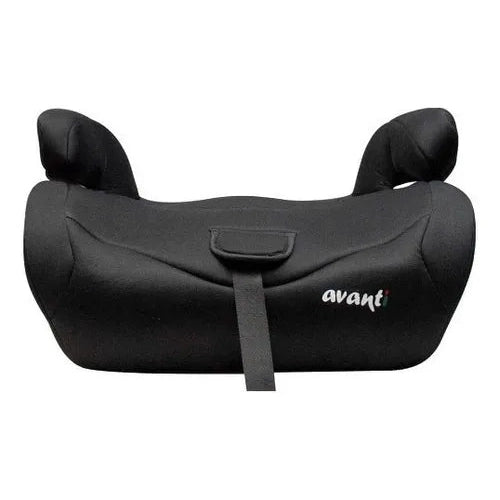 Butaca Booster Avanti Eximia Plus – Grupo 1/2/3, 9 a 36 kg, Convertible con Respaldo y Arnés de 5 Puntos, Color Negro/Gris Claro