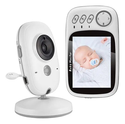Baby Monitor Gadnic BEB00039 – Cámara con Visión Nocturna, Pantalla 3.2", Comunicación Bidireccional y Detector de Temperatura
